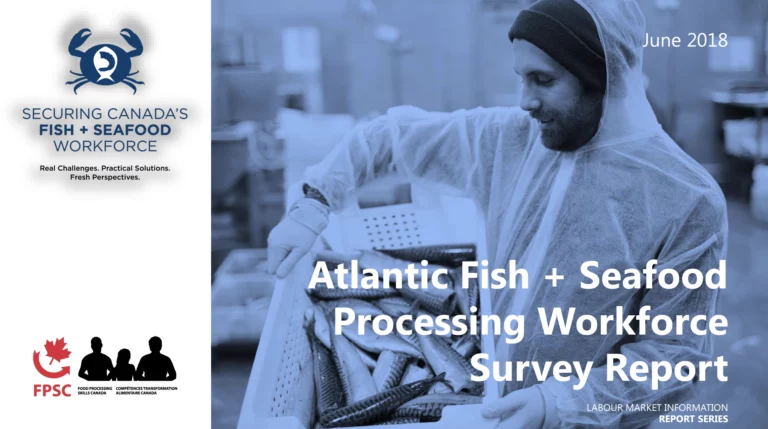 Atlantic Fish + Seafood Processing Workforce Survey Report